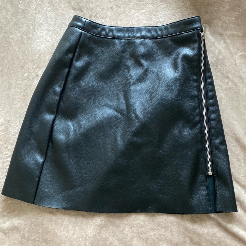 Faux Leather skirt